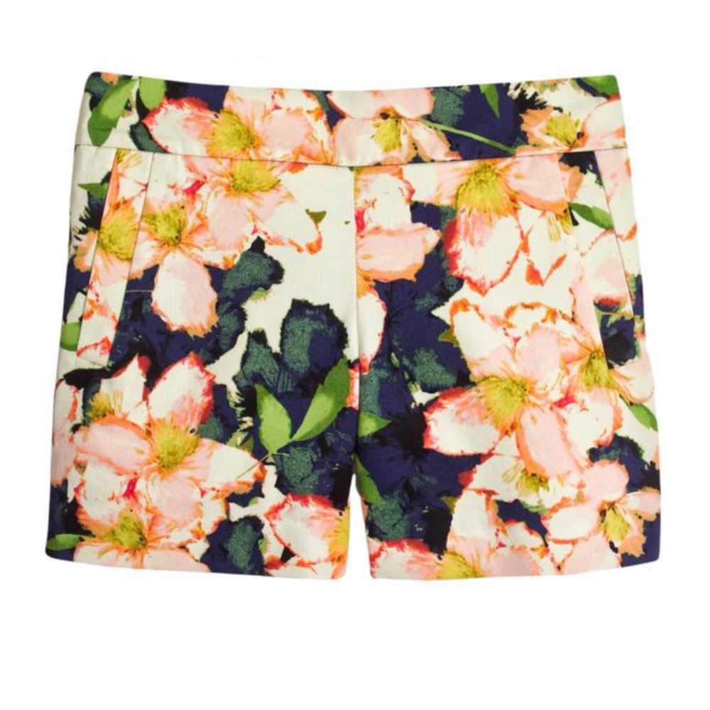 VGUC J.Crew Factory Floral Shorts